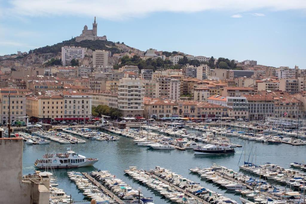 Terrace Apartment Old Port Exceptional View Marseille Exterior photo